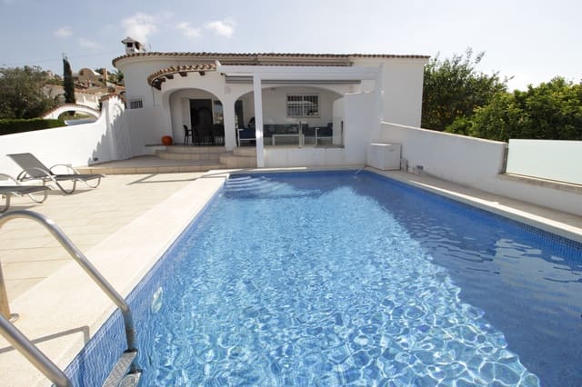 Chalet de 3 habitaciones en Moraira, Teulada-Moraira en alquiler con piscina garaje - 1.450 € (Ref: 3635651)
