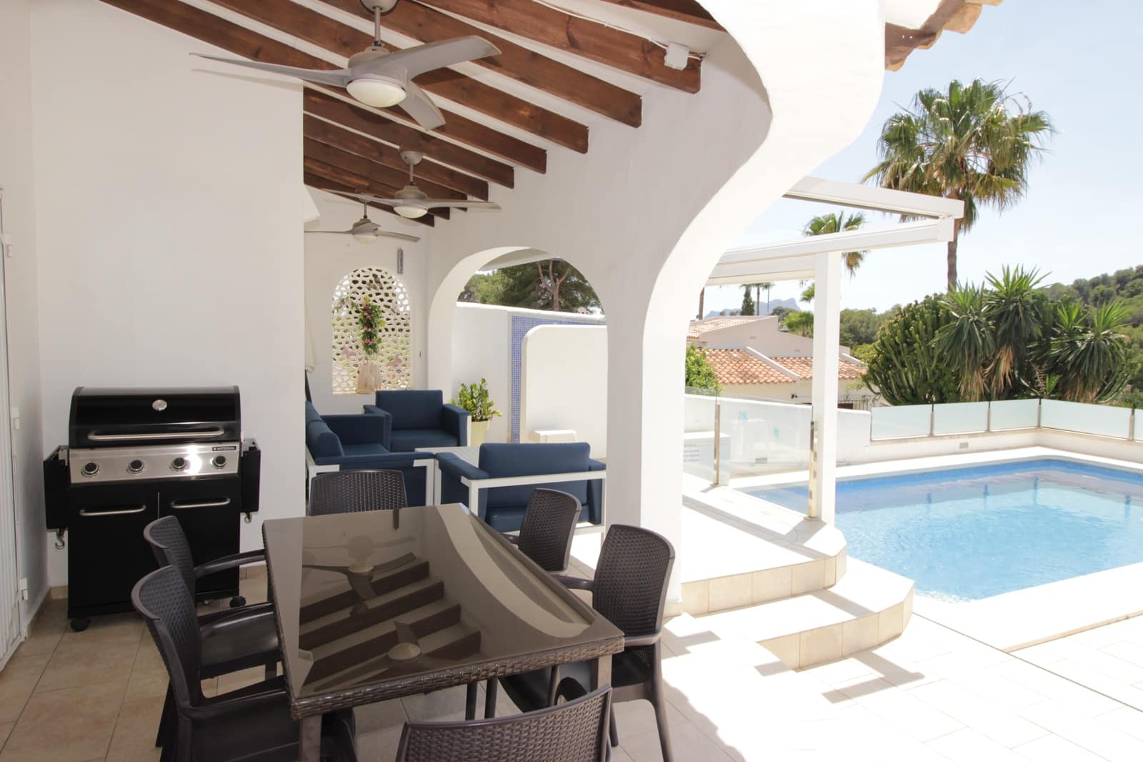 3 bedroom Villa for rent in Moraira with pool garage - € 1,450 (Ref: 3635651)