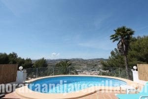 2 Zimmer Villa zu vermieten in Moraira mit Pool - 1.100 € (Ref: 7560604)