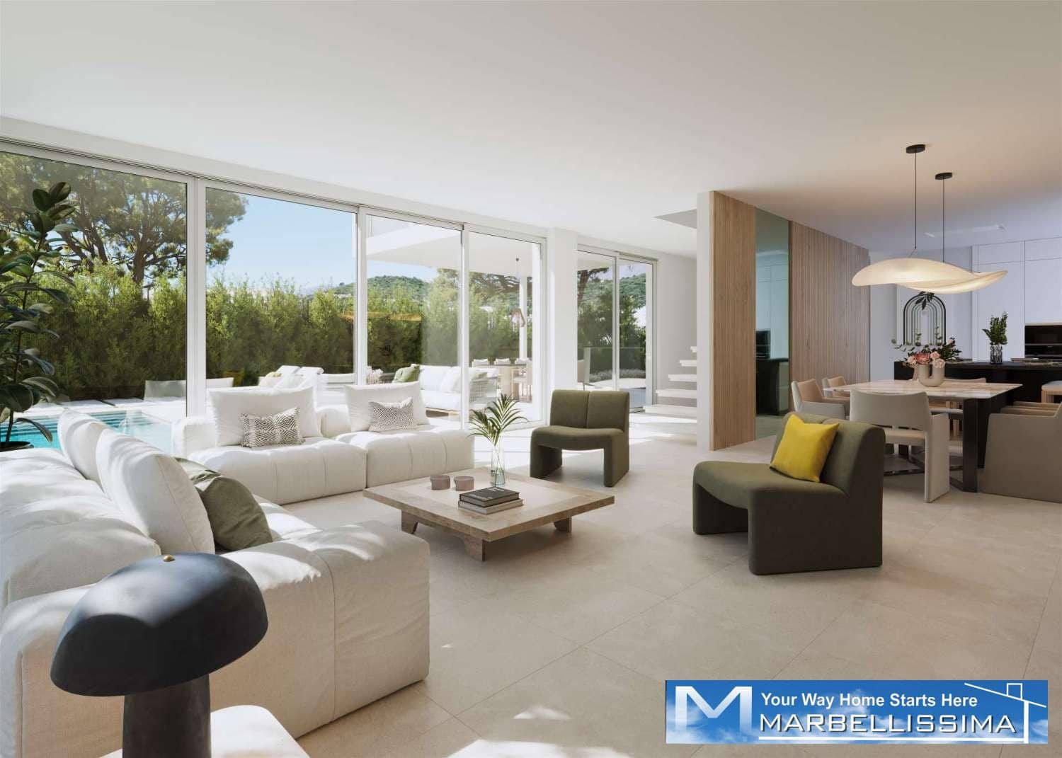 3 chambre Villa/Maison à vendre à Estepona avec piscine - 1 590 000 € (Ref: 10031453)