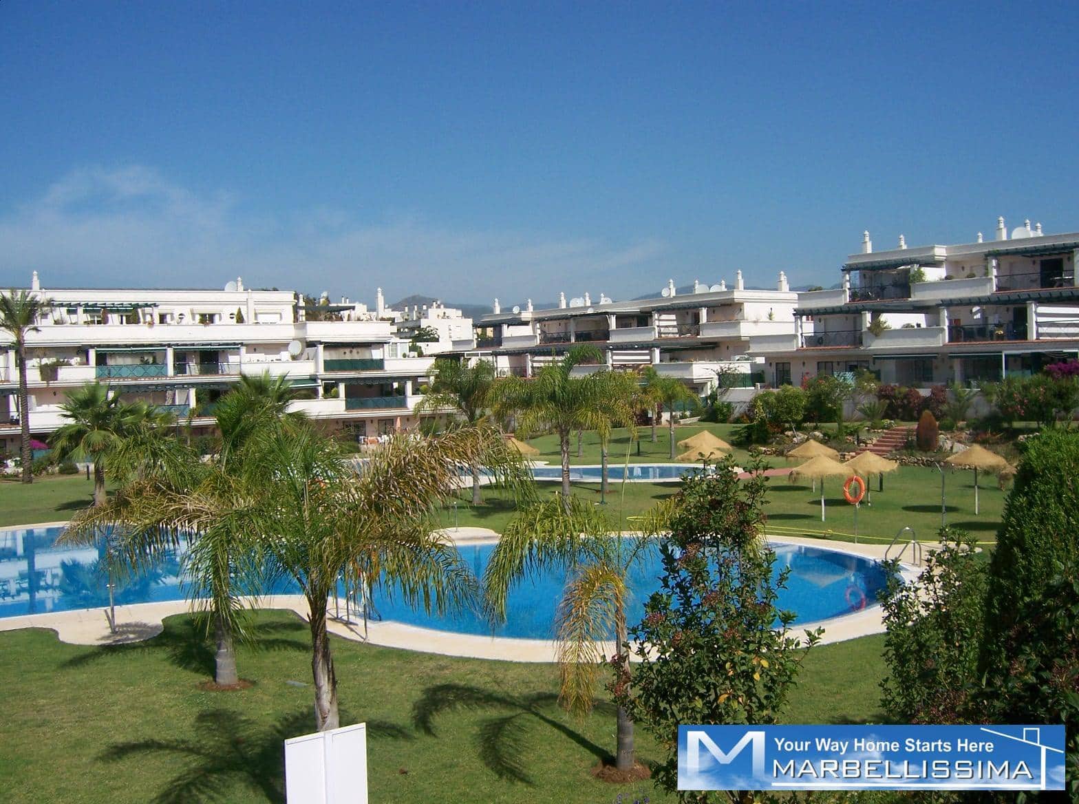 3 soveværelse Strandlejlighed til salg i Marbella med swimmingpool garage - € 550.000 (Ref: 9759609)