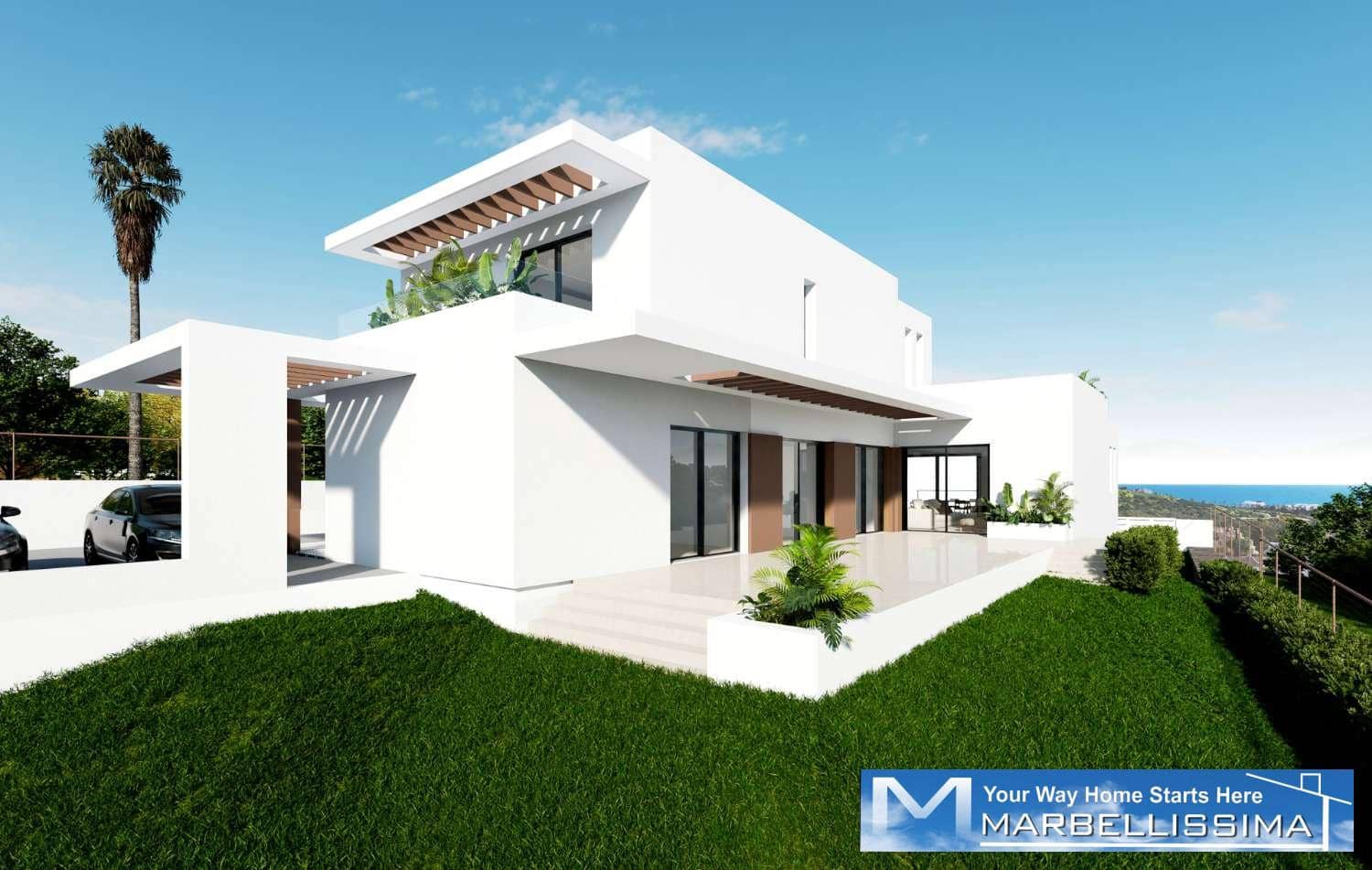 5 sypialnia Willa na sprzedaż w Casares z basenem - 2 449 000 € (Ref: 9759611)