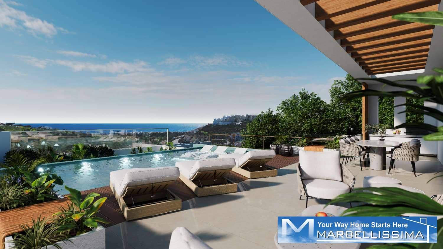 5 sypialnia Willa na sprzedaż w Casares z basenem - 2 449 000 € (Ref: 9759611)