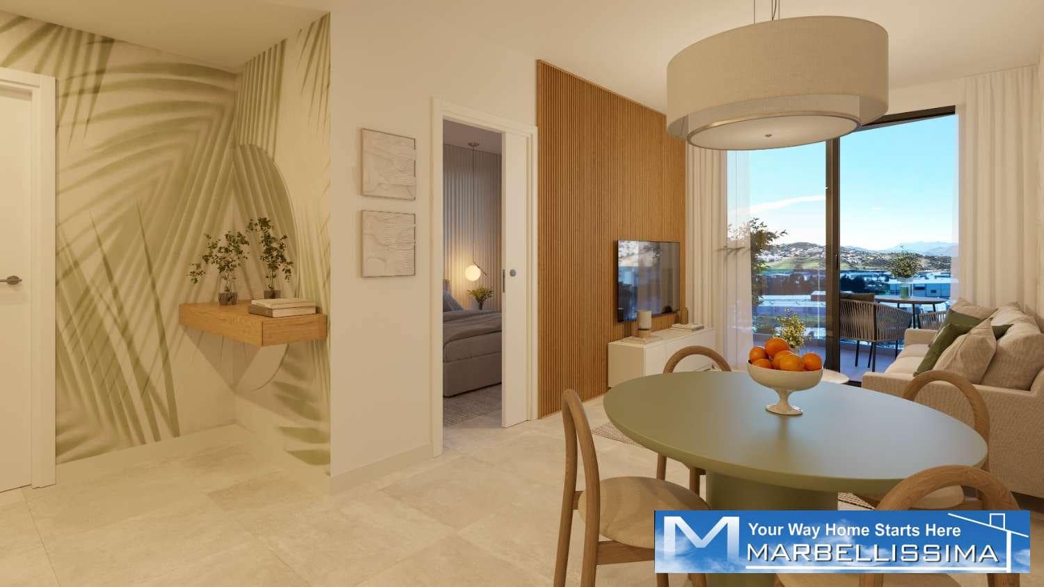 1 chambre Appartement de Plage à vendre à Las Lagunas de Mijas avec piscine garage - 399 000 € (Ref: 9759612)