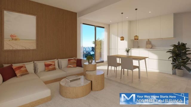 1 chambre Appartement de Plage à vendre à Las Lagunas de Mijas, Mijas avec piscine garage - 399 000 € (Ref: 9759612)