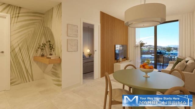 1 chambre Appartement de Plage à vendre à Las Lagunas de Mijas, Mijas avec piscine garage - 399 000 € (Ref: 9759612)