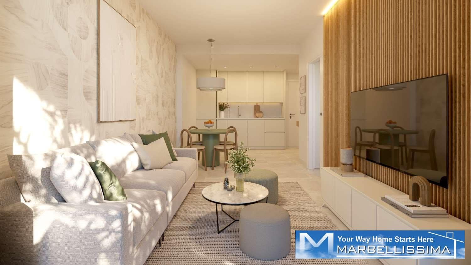 1 chambre Appartement de Plage à vendre à Las Lagunas de Mijas avec piscine garage - 399 000 € (Ref: 9759612)