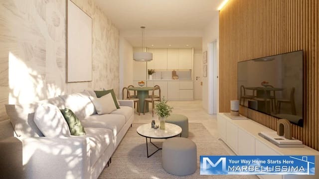 1 chambre Appartement de Plage à vendre à Las Lagunas de Mijas, Mijas avec piscine garage - 399 000 € (Ref: 9759612)