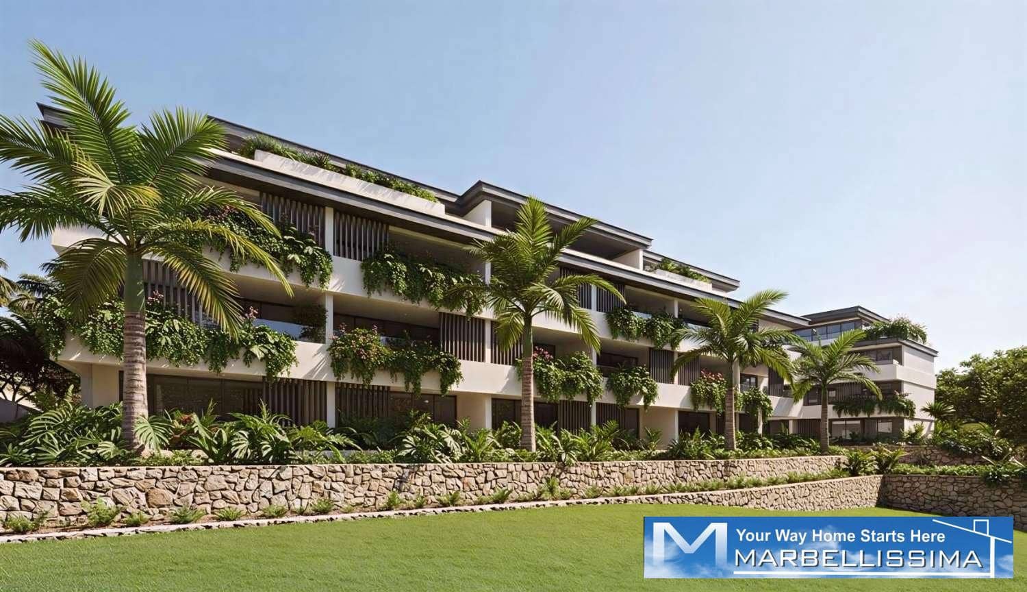 2 soveværelse Strandlejlighed til salg i Mijas Golf med swimmingpool garage - € 550.000 (Ref: 9759613)