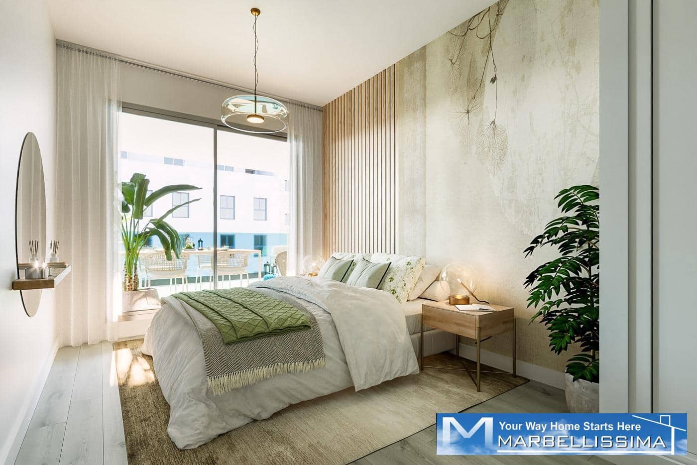 2 soverom Strandleiligheter til salgs i Mijas Costa med svømmebasseng garasje - € 352 600 (Ref: 9759616)