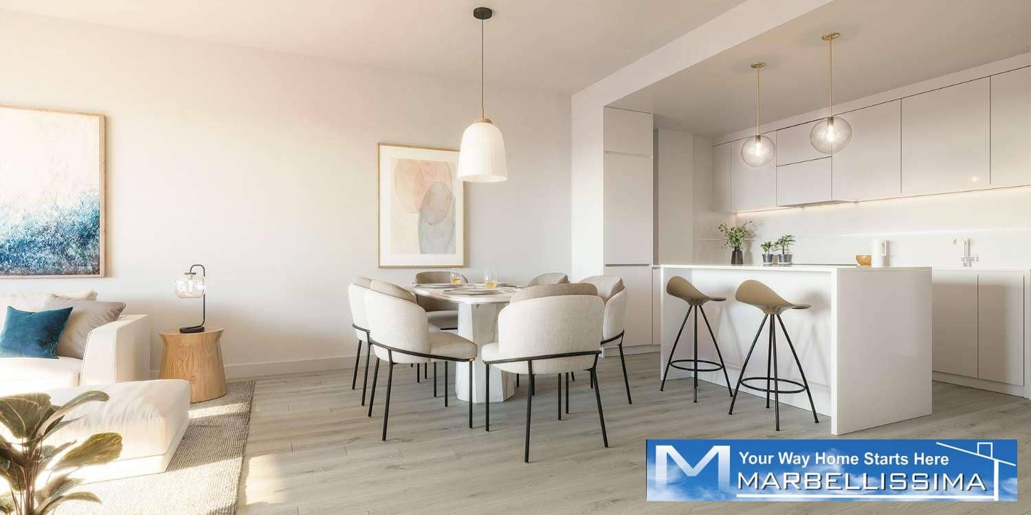 2 soverom Strandleiligheter til salgs i Mijas Costa med svømmebasseng garasje - € 352 600 (Ref: 9759616)