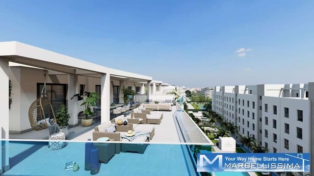 2 chambre Appartement de Plage à vendre à Mijas Costa, Mijas avec piscine garage - 352 600 € (Ref: 9759616)