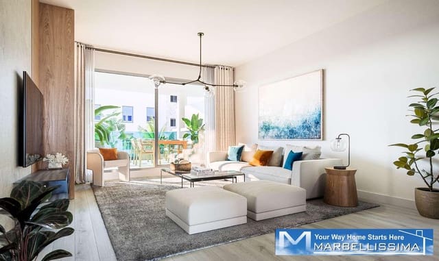 2 chambre Appartement de Plage à vendre à Mijas Costa, Mijas avec piscine garage - 352 600 € (Ref: 9759616)