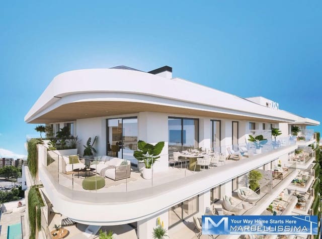 2 camera da letto Appartamento sulla Spiaggia in vendita in Playa de los Boliches, Fuengirola con piscina garage - 871.500 € (Rif: 9759617)
