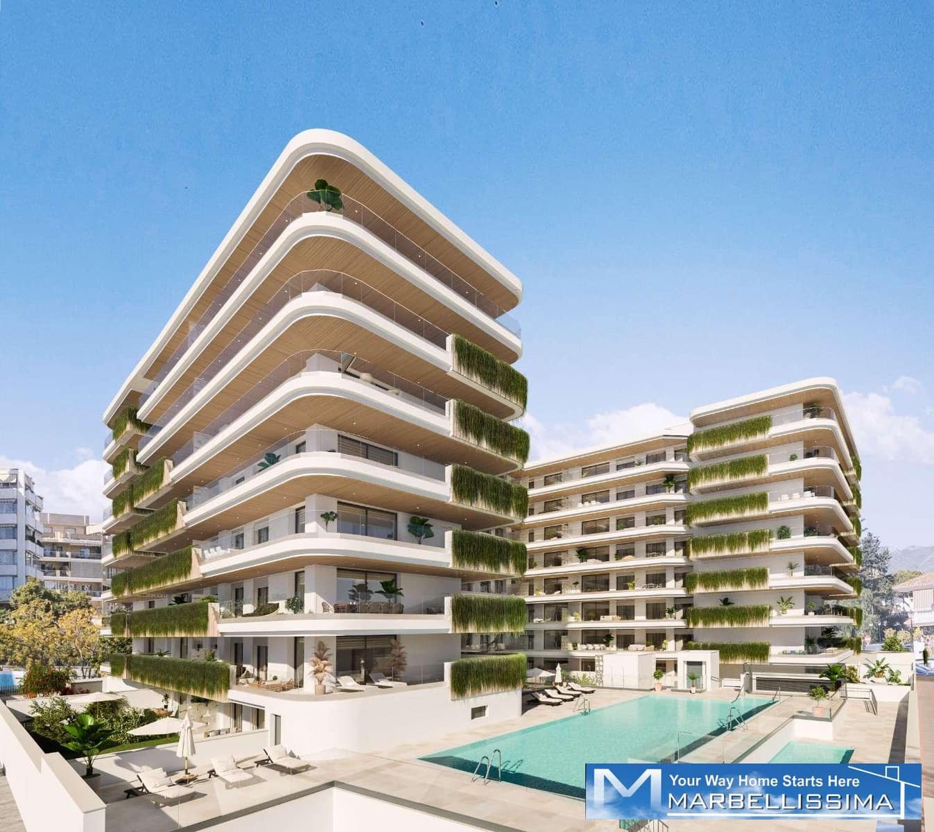 2 camera da letto Appartamento sulla Spiaggia in vendita in Fuengirola con piscina garage - 871.500 € (Rif: 9759617)