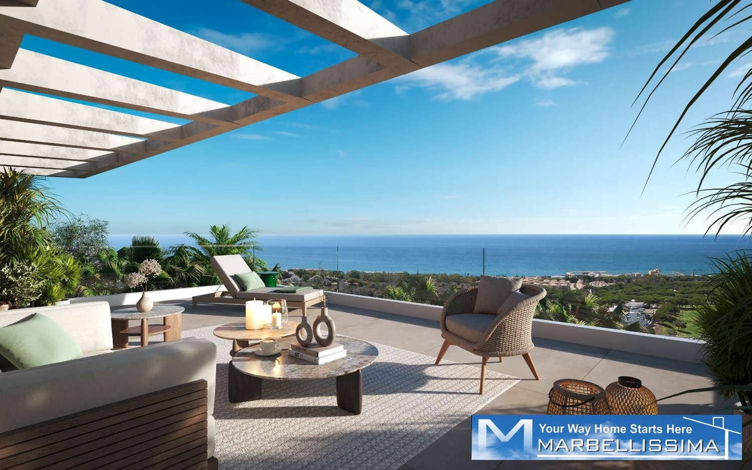 4 Zimmer Strandapartment zu verkaufen in Marbella mit Pool - 1.250.000 € (Ref: 9759619)