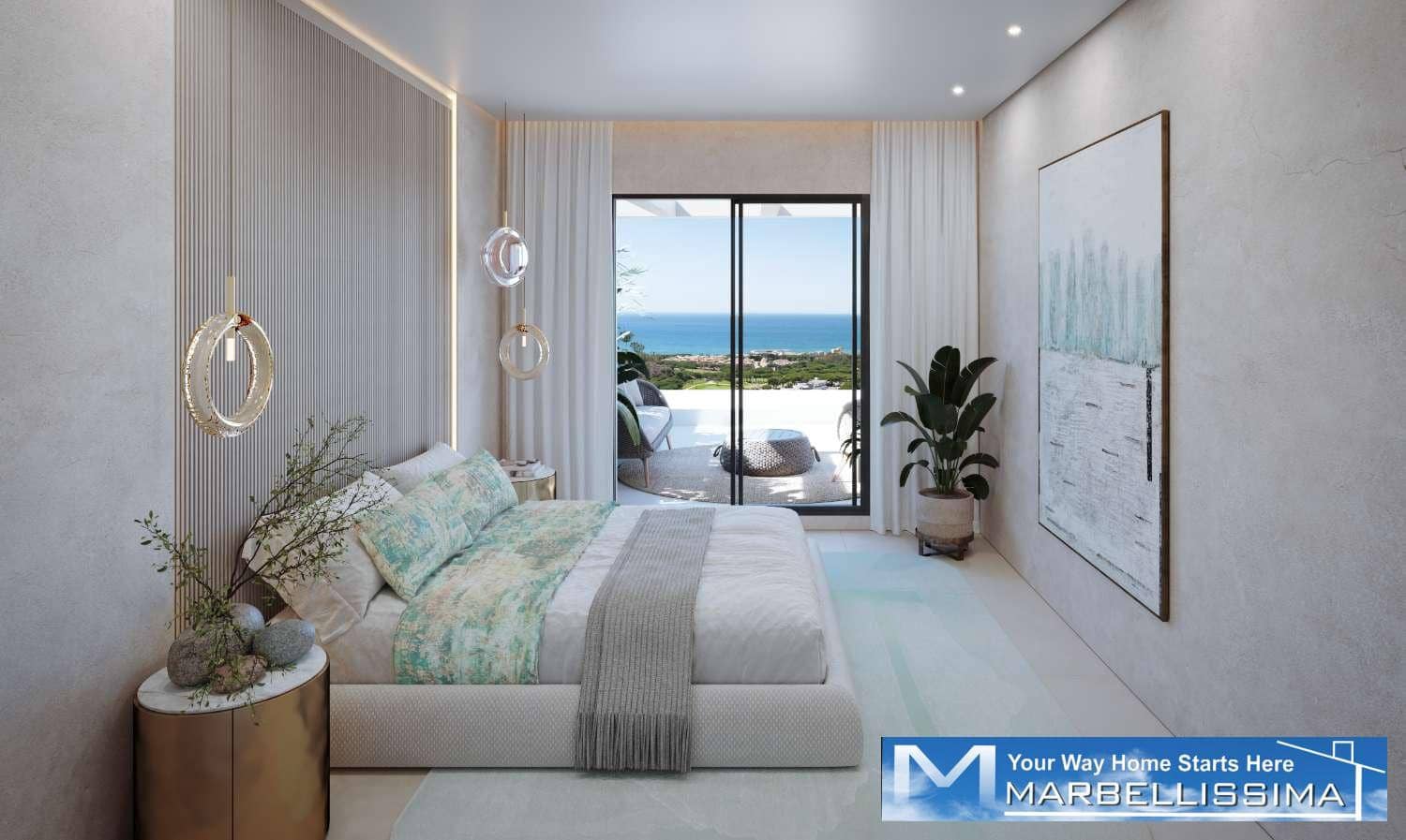 4 Zimmer Strandapartment zu verkaufen in Marbella mit Pool - 1.250.000 € (Ref: 9759619)