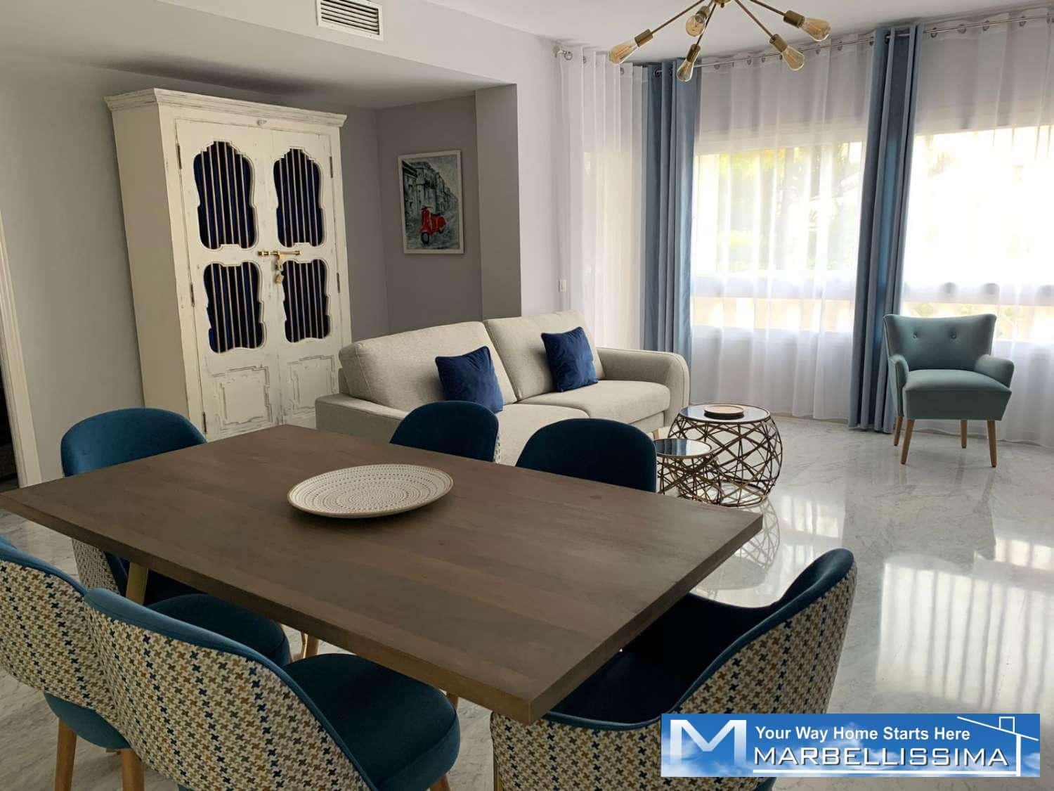 3 quarto Apartamento de Praia para arrendamento para férias em Puerto Banus com piscina Garagem - 4 200 € (Ref: 9759620)