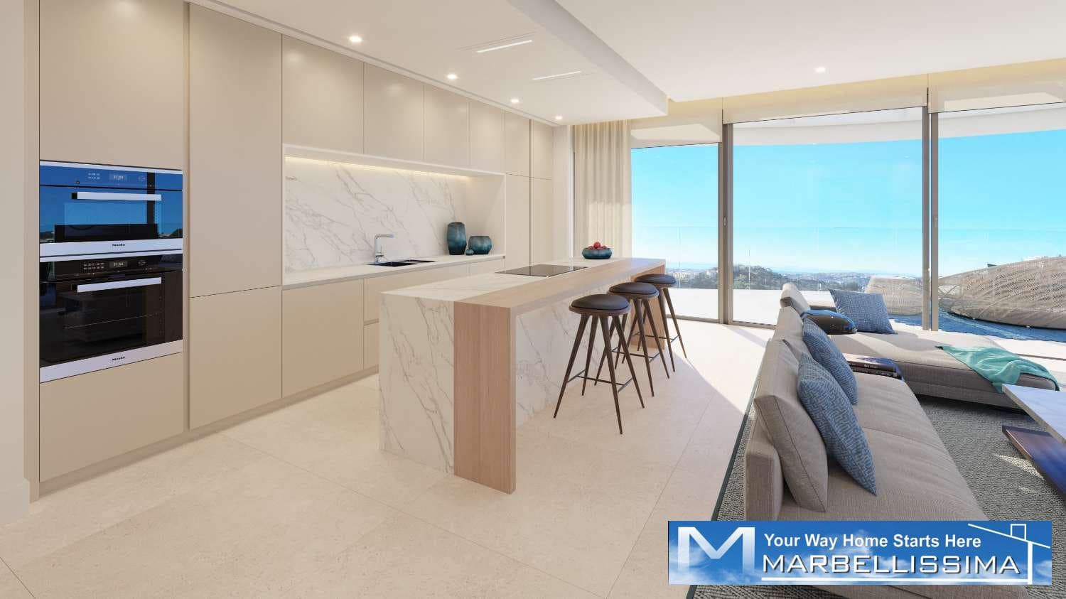 Apartamento Playa de 4 habitaciones en Benahavís en venta con piscina - 2.290.000 € (Ref: 9759621)