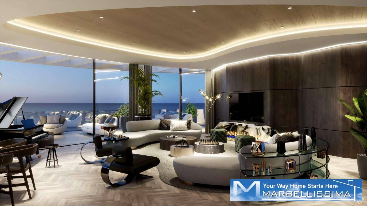 Apartamento Playa de 4 habitaciones en Benahavís en venta con piscina - 2.290.000 € (Ref: 9759621)