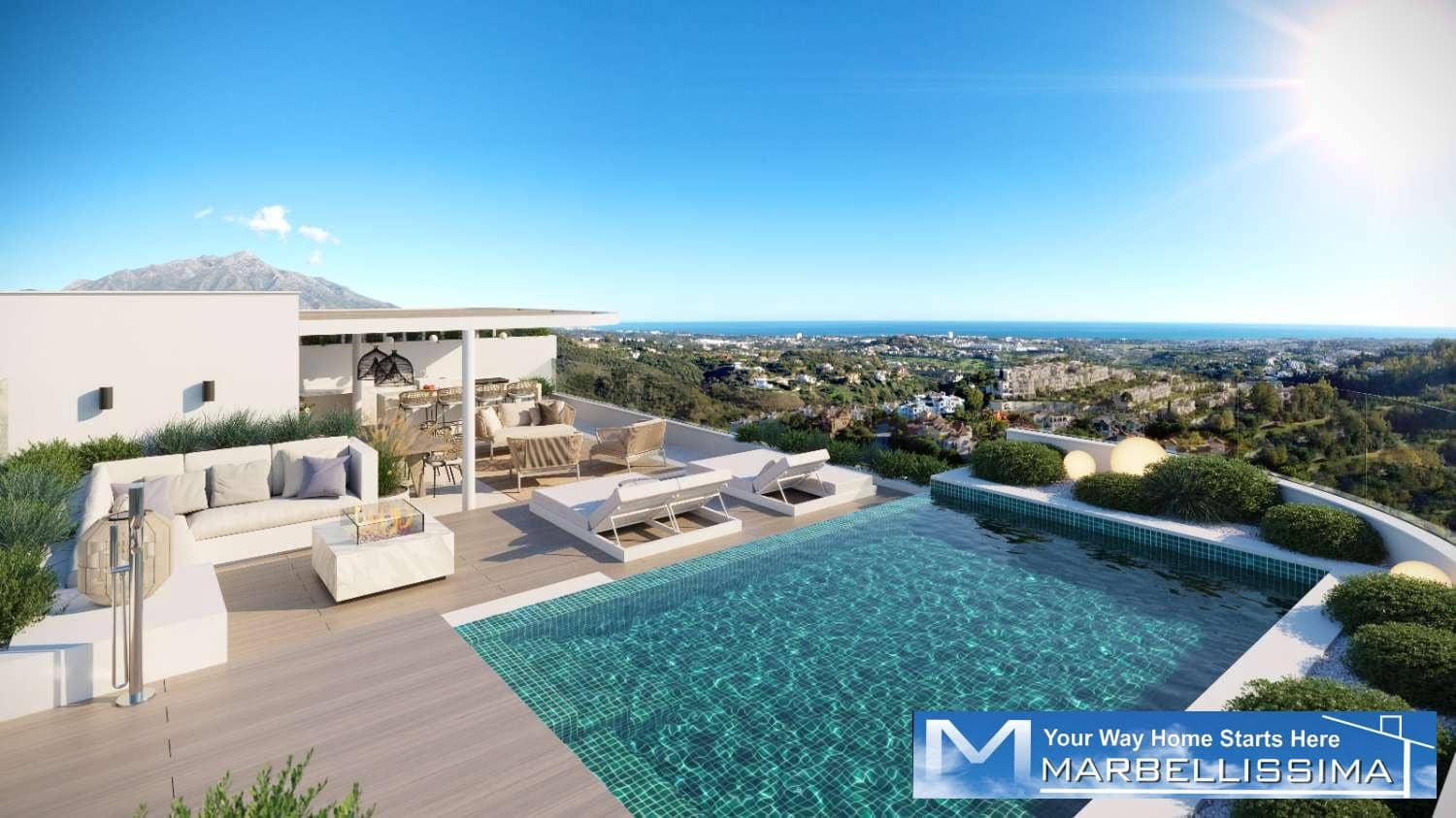 Apartamento Playa de 4 habitaciones en Benahavís en venta con piscina - 2.290.000 € (Ref: 9759621)