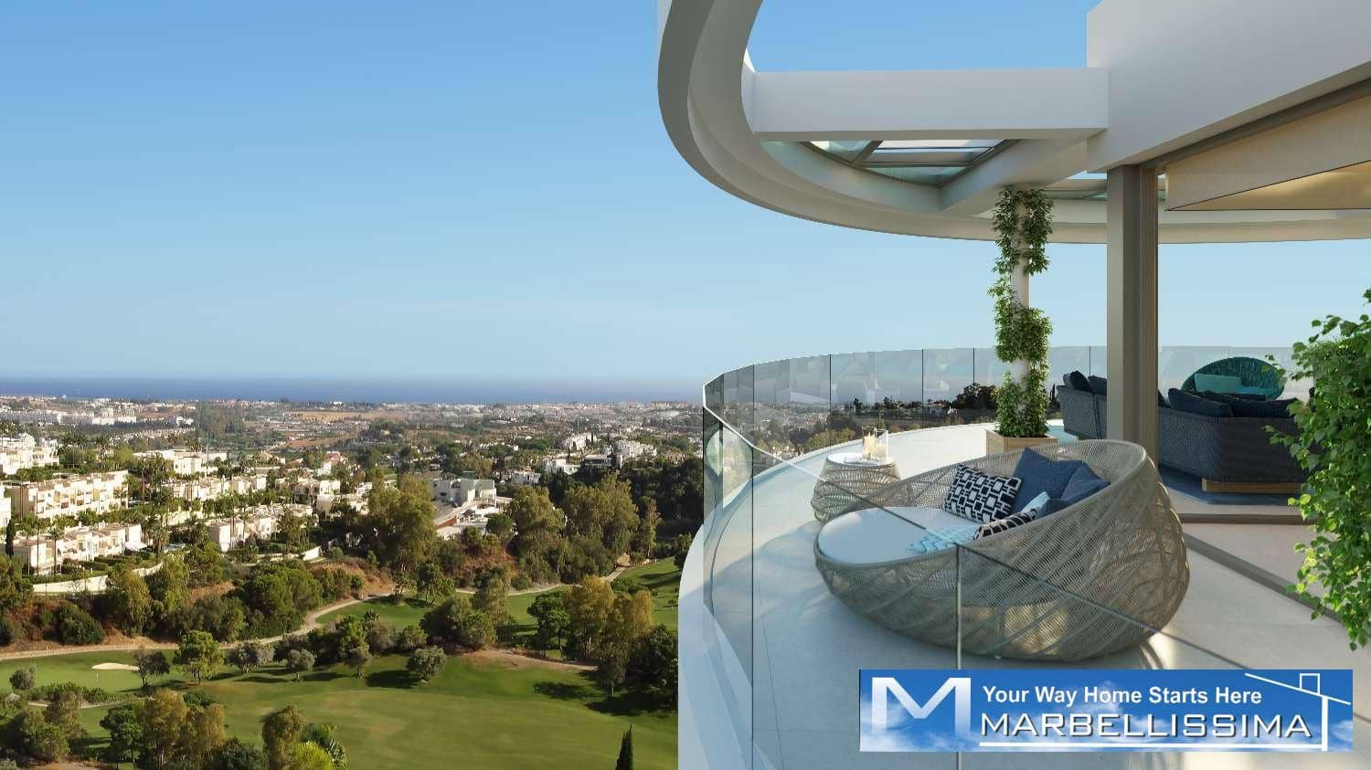 Apartamento Playa de 4 habitaciones en Benahavís en venta con piscina - 2.290.000 € (Ref: 9759621)