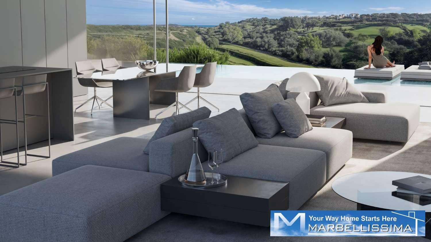 3 quarto Moradia para venda em Estepona com piscina - 1 550 000 € (Ref: 9759625)