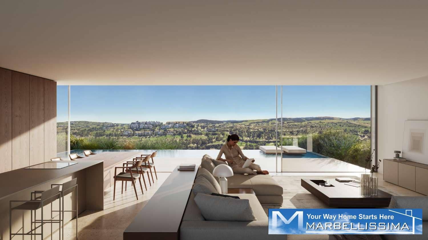 3 quarto Moradia para venda em Estepona com piscina - 1 550 000 € (Ref: 9759625)