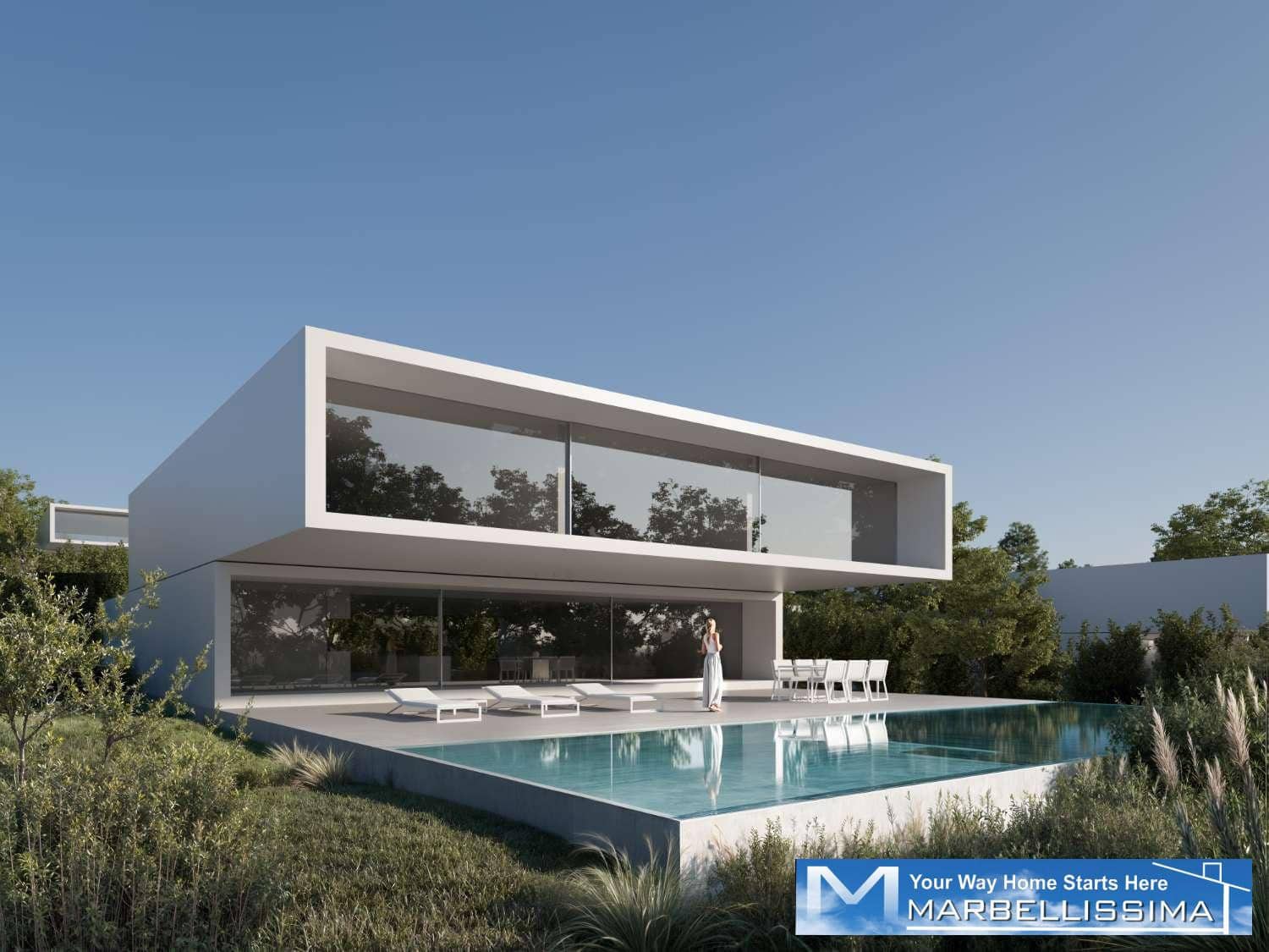3 quarto Moradia para venda em Estepona com piscina - 1 550 000 € (Ref: 9759625)