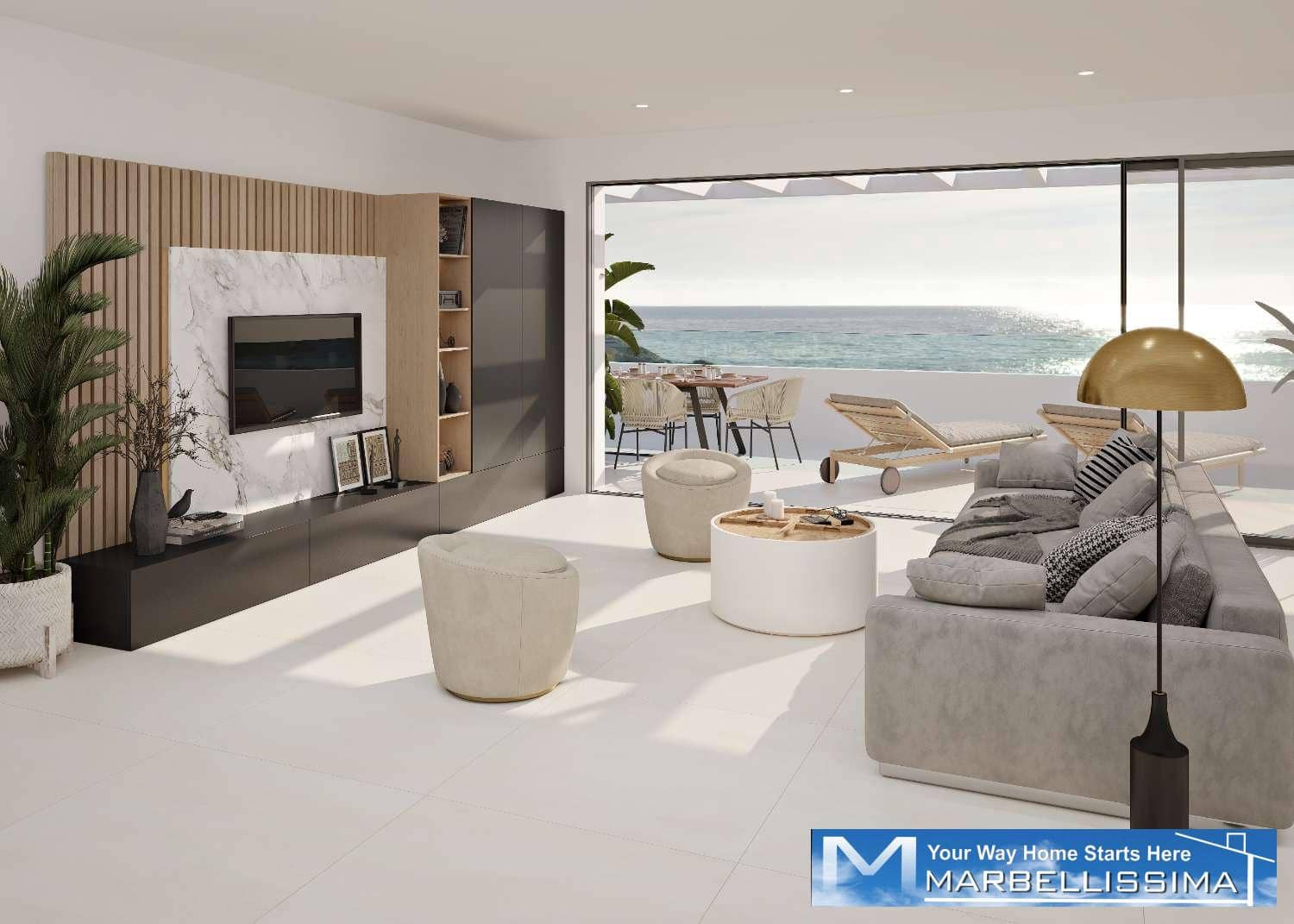 3 soveværelse Penthouse til salg i Estepona med swimmingpool - € 825.000 (Ref: 9759630)