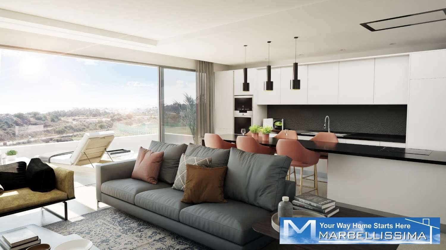 3 soveværelse Penthouse til salg i Estepona med swimmingpool - € 825.000 (Ref: 9759630)