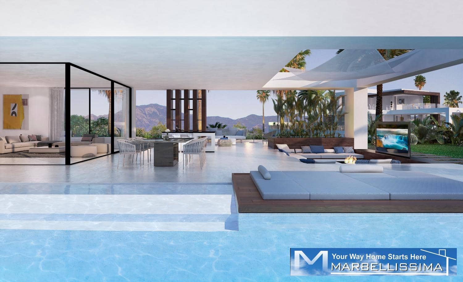 4 sovrum Villa till salu i Estepona med pool - 1 340 000 € (Ref: 9759631)