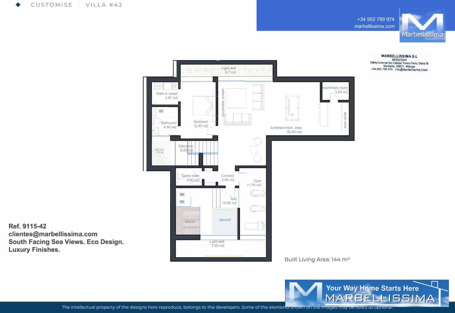 4 sovrum Villa till salu i Estepona med pool - 1 340 000 € (Ref: 9759631)