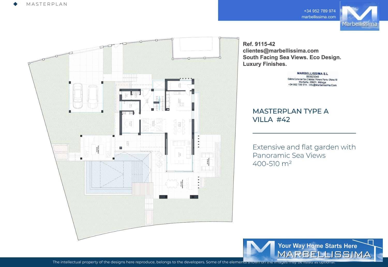 4 sovrum Villa till salu i Estepona med pool - 1 340 000 € (Ref: 9759631)