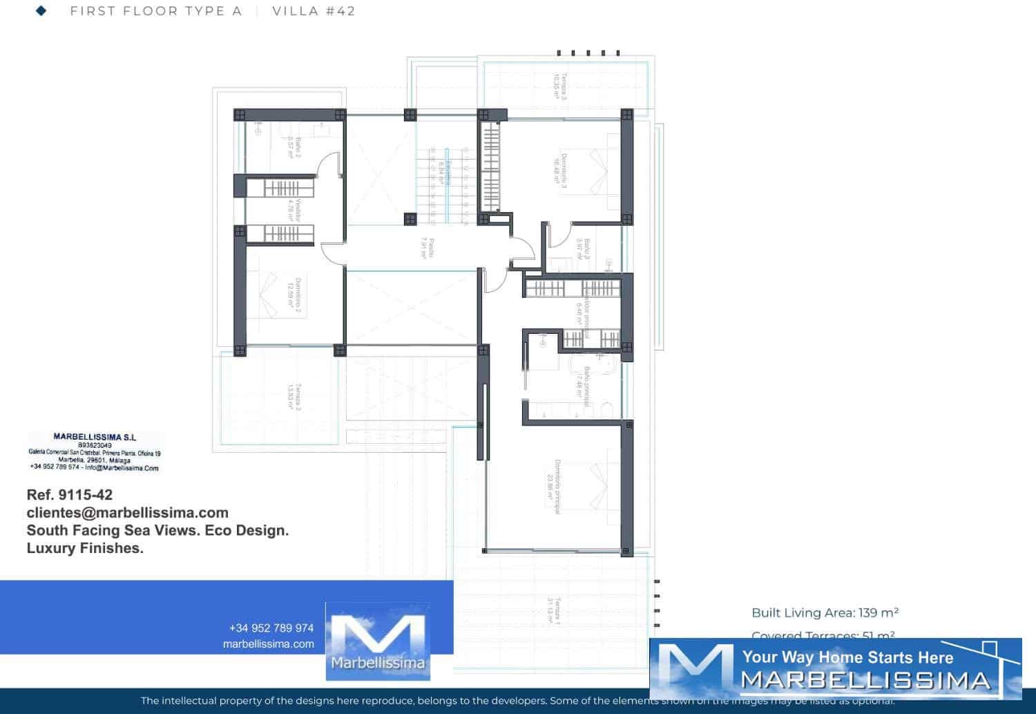 4 sovrum Villa till salu i Estepona med pool - 1 340 000 € (Ref: 9759631)