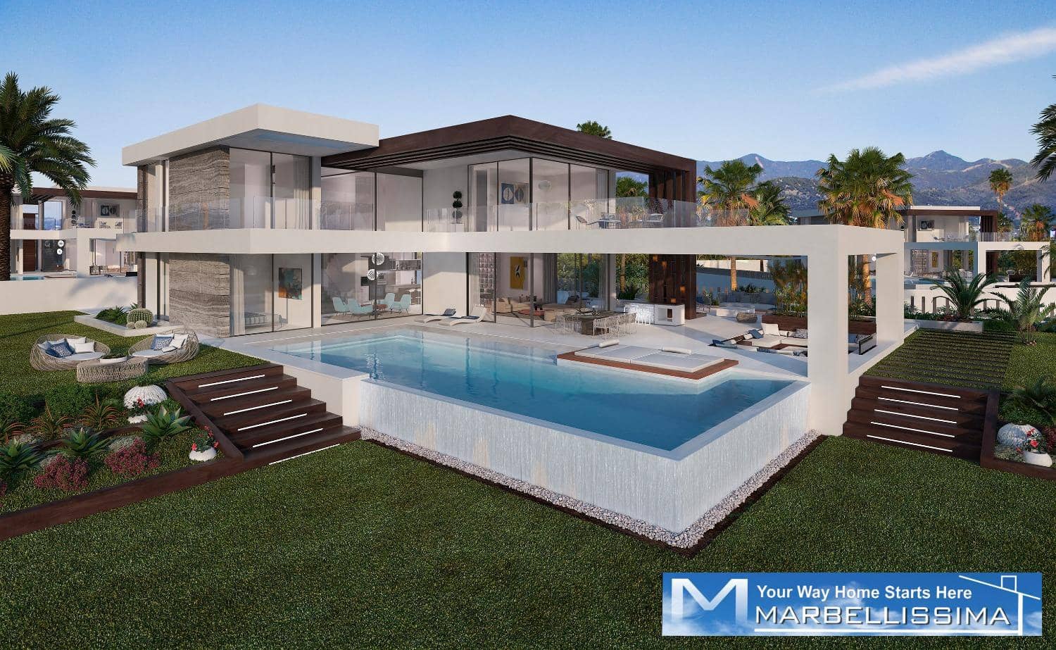 4 sovrum Villa till salu i Estepona med pool - 1 340 000 € (Ref: 9759631)