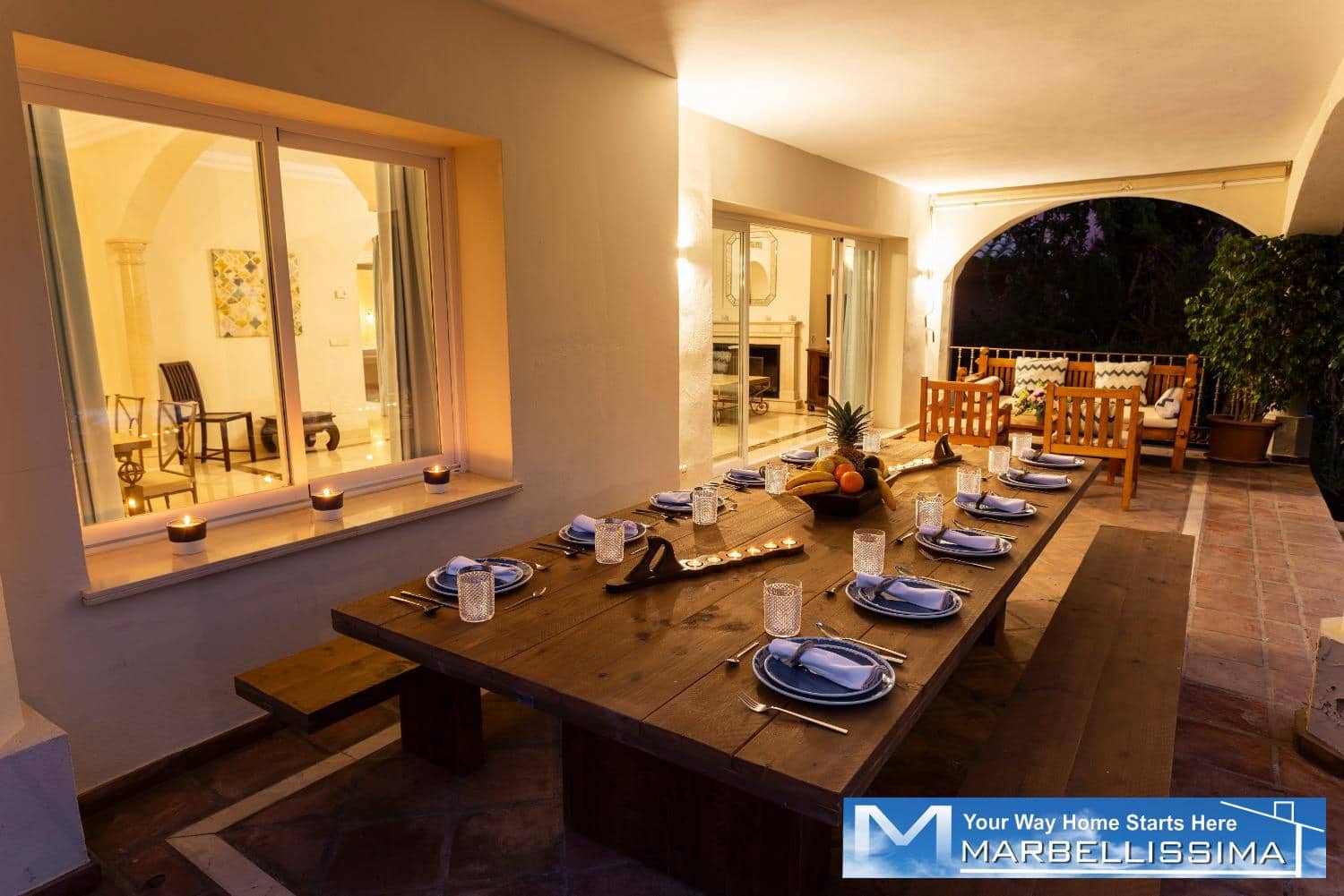 6 bedroom Villa for holiday rental in Marbella with pool - € 8,400 (Ref: 9759632)