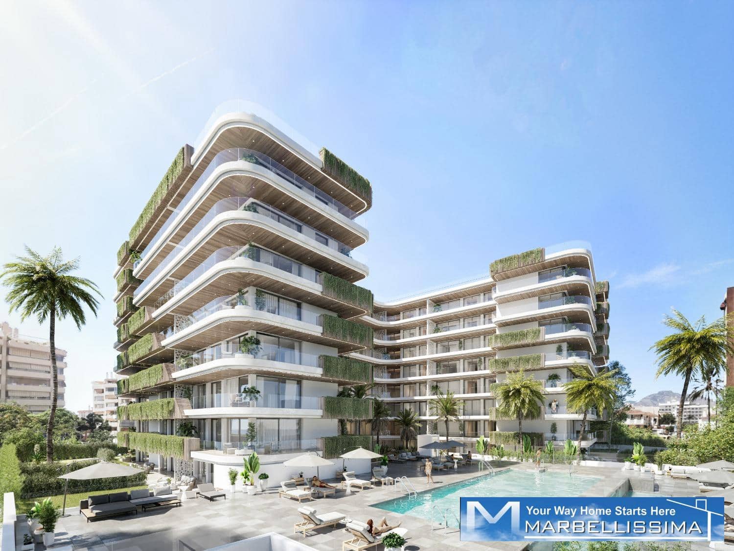 2 camera da letto Appartamento sulla Spiaggia in vendita in Fuengirola con piscina garage - 659.000 € (Rif: 9761672)