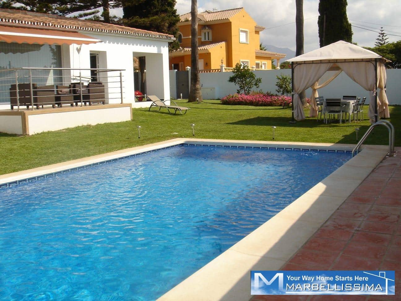 3 bedroom Villa for rent in Marbella with pool garage - € 3,500 (Ref: 9761673)