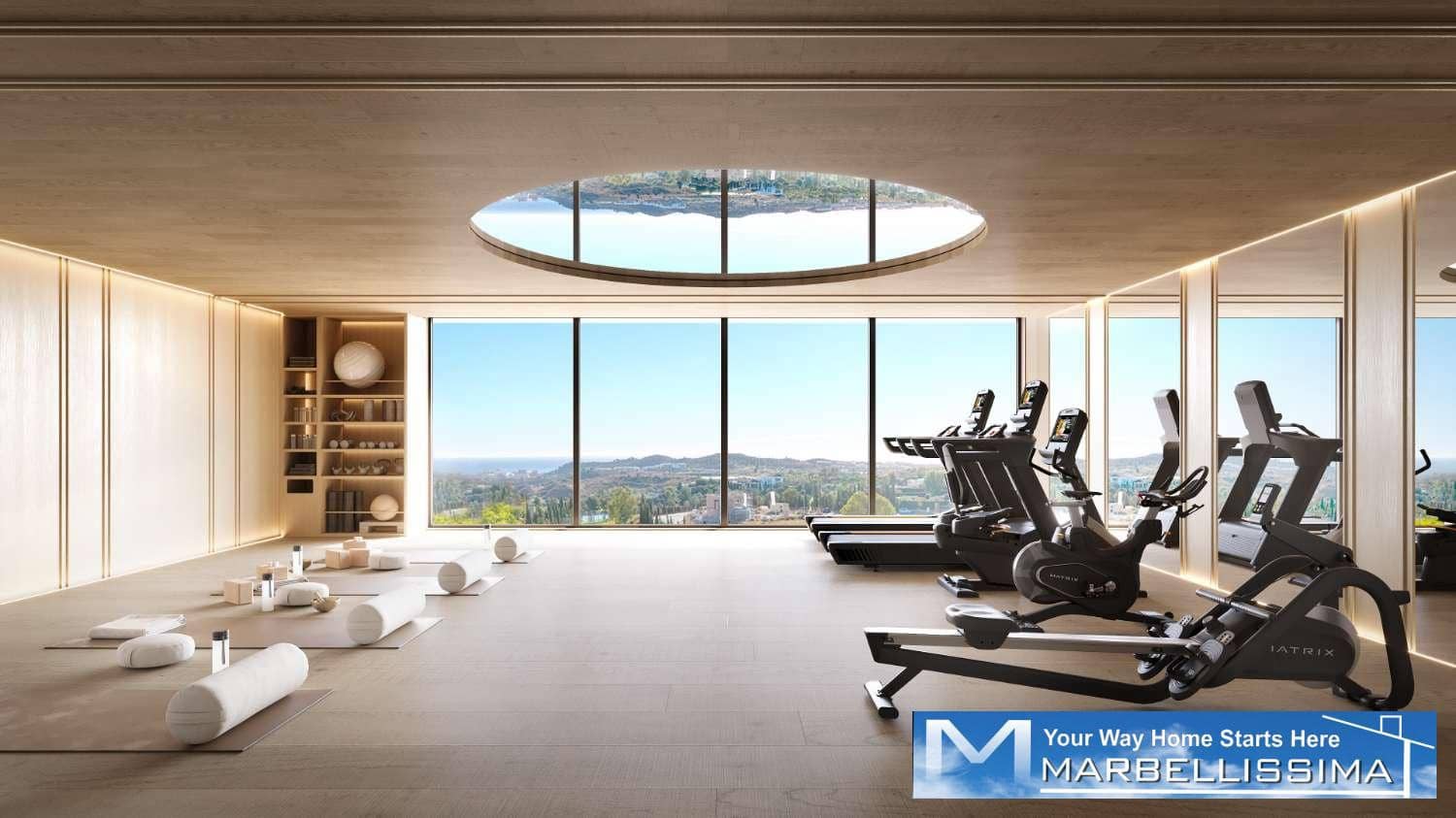 2 soverom Strandleiligheter til salgs i Las Lagunas de Mijas med svømmebasseng garasje - € 399 000 (Ref: 9803915)