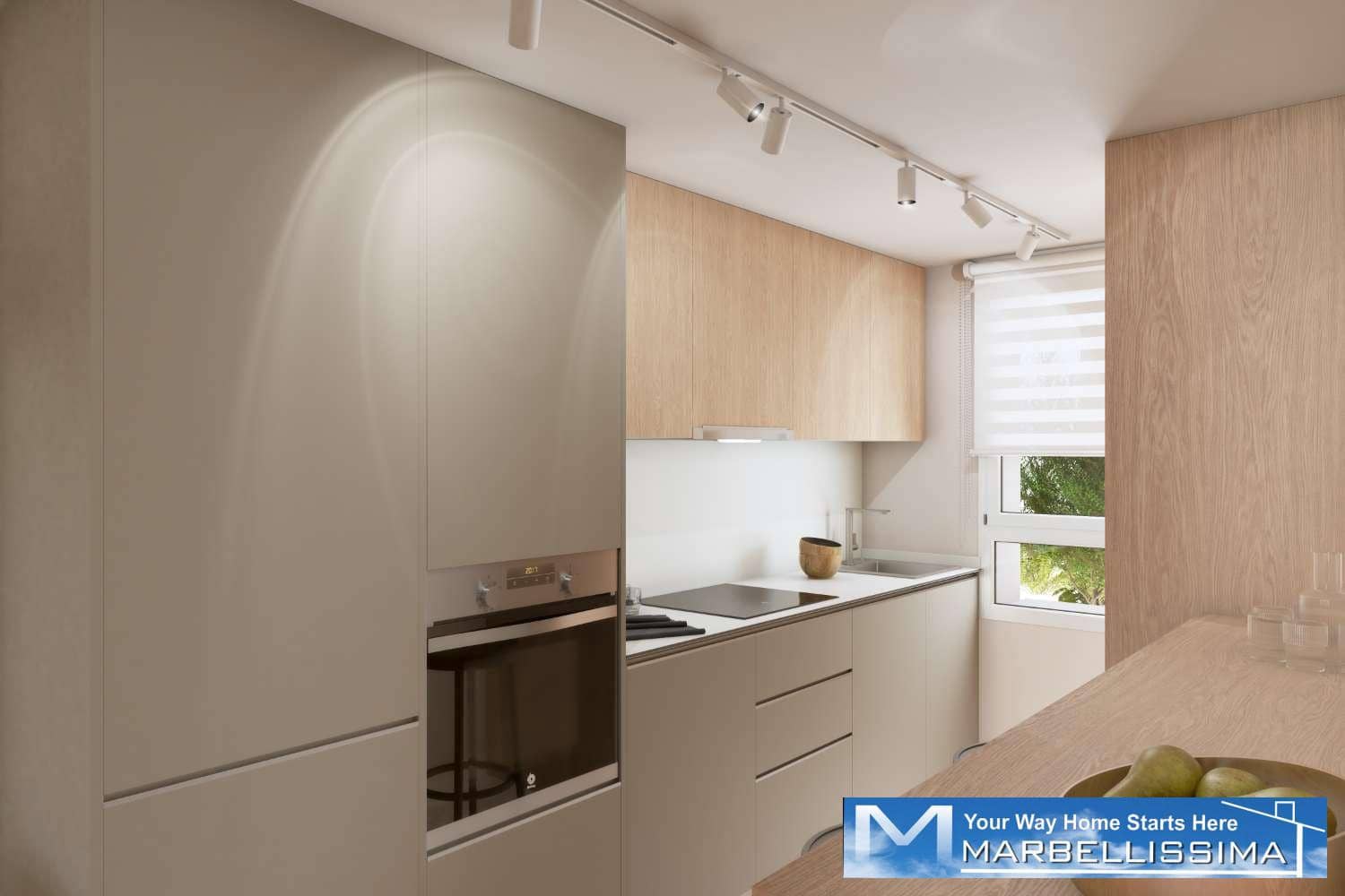 2 sovrum Strandlägenhet till salu i Estepona med pool garage - 430 000 € (Ref: 9815487)