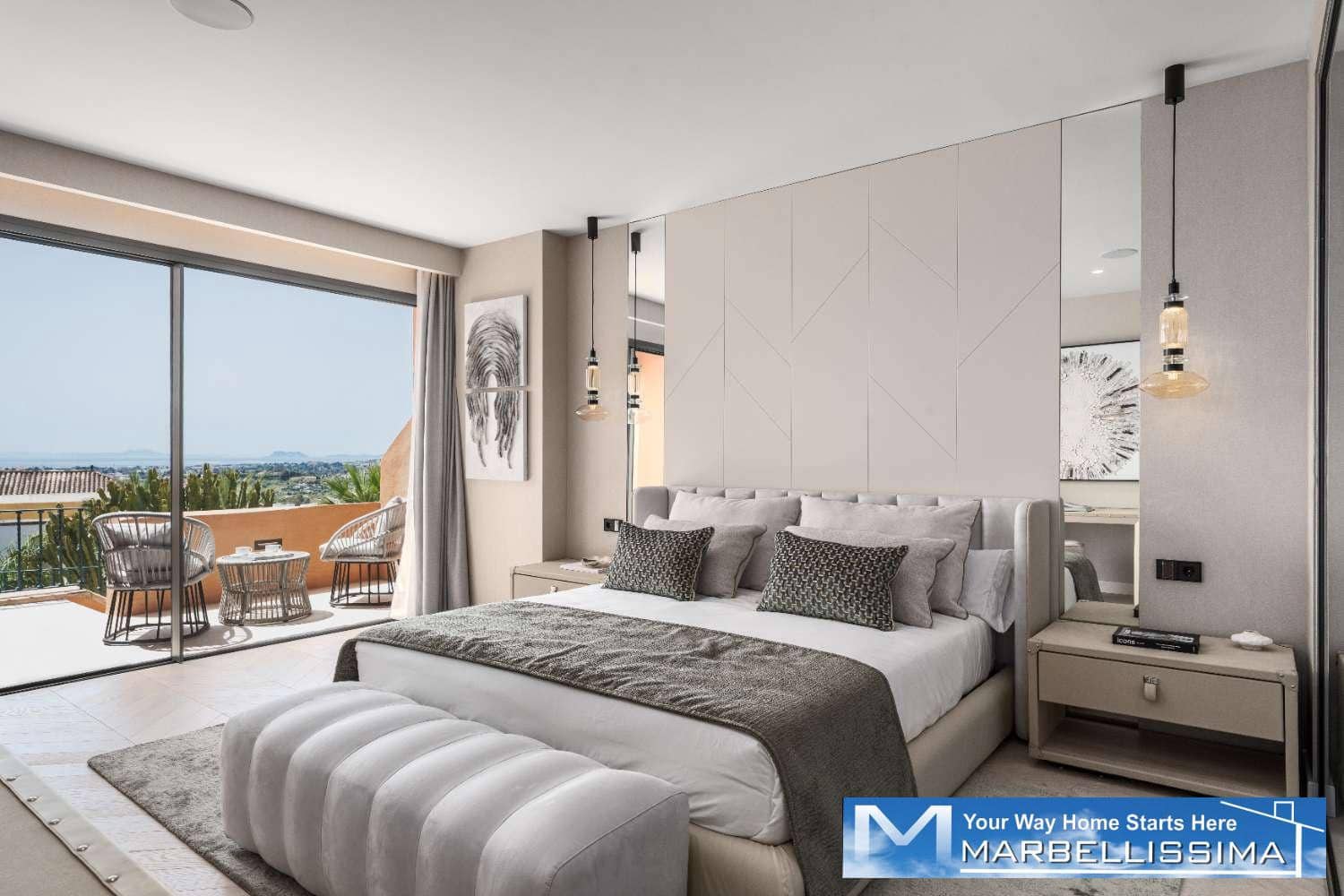 4 soverom Strandleiligheter til salgs i Nueva Andalucia med svømmebasseng - € 2 648 000 (Ref: 9833253)