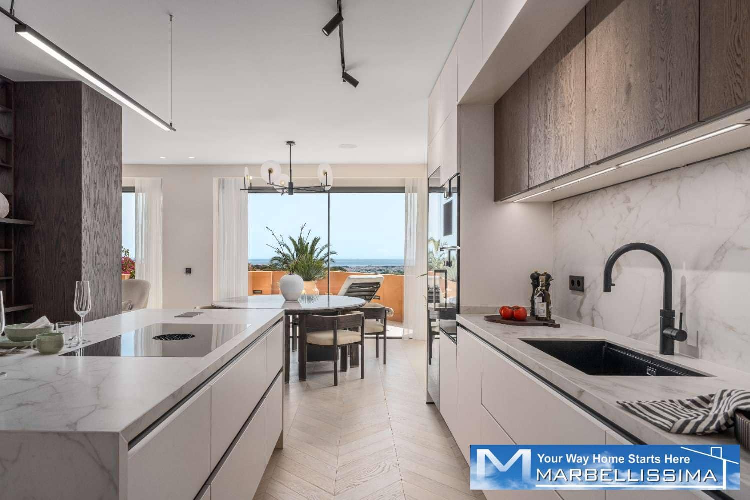4 soverom Strandleiligheter til salgs i Nueva Andalucia med svømmebasseng - € 2 648 000 (Ref: 9833253)