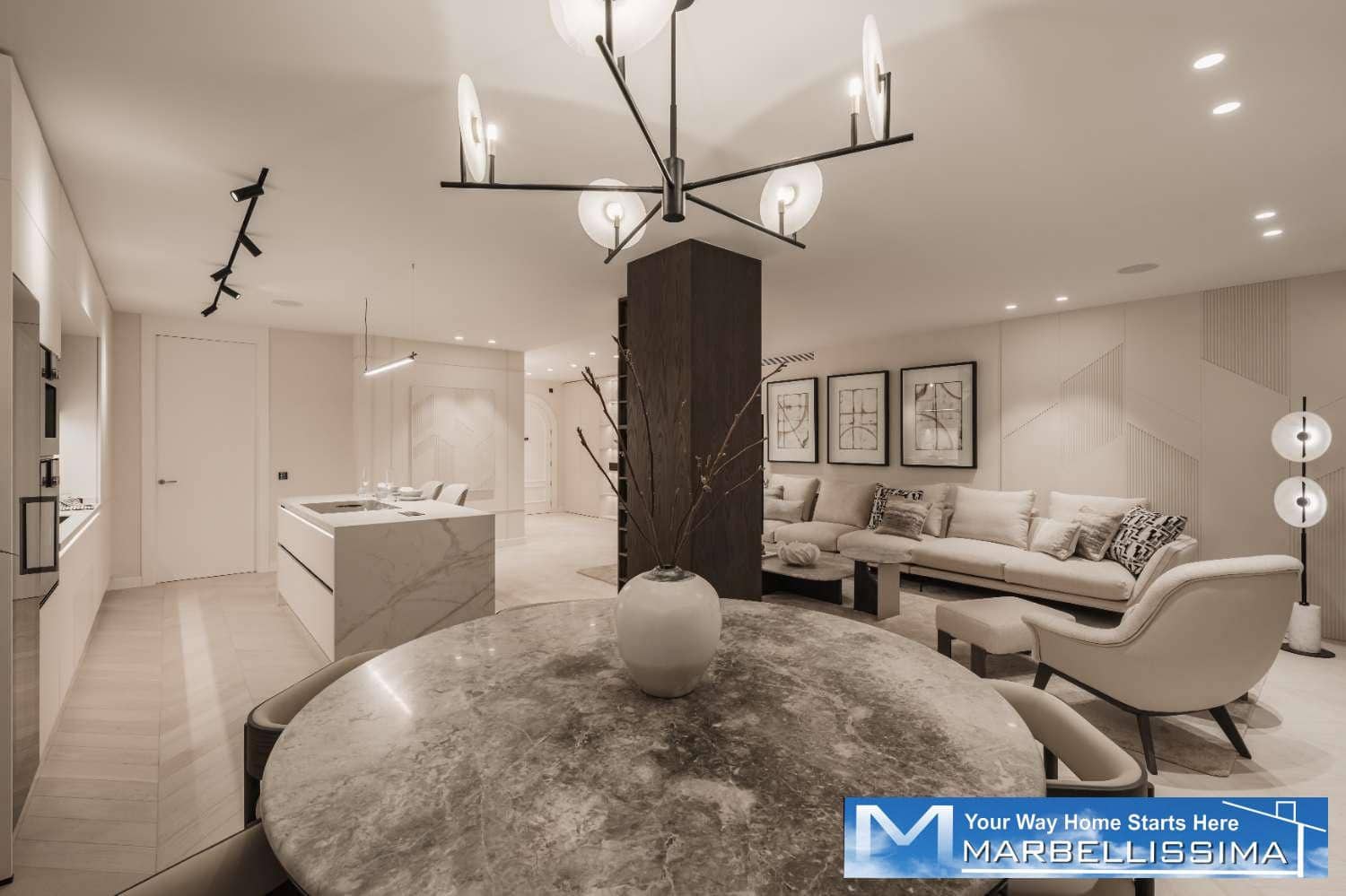 4 soverom Strandleiligheter til salgs i Nueva Andalucia med svømmebasseng - € 2 648 000 (Ref: 9833253)