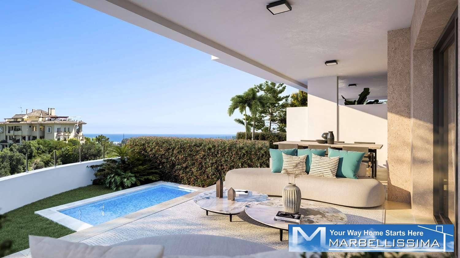 3 bedroom Flat for sale in Estepona with pool - € 822,000 (Ref: 9854902)
