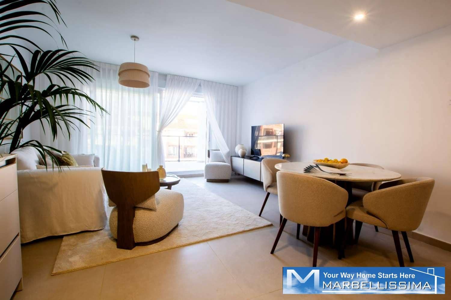 2 bedroom Beach Apartment for sale in Manilva with pool garage - € 459,000 (Ref: 9866464)