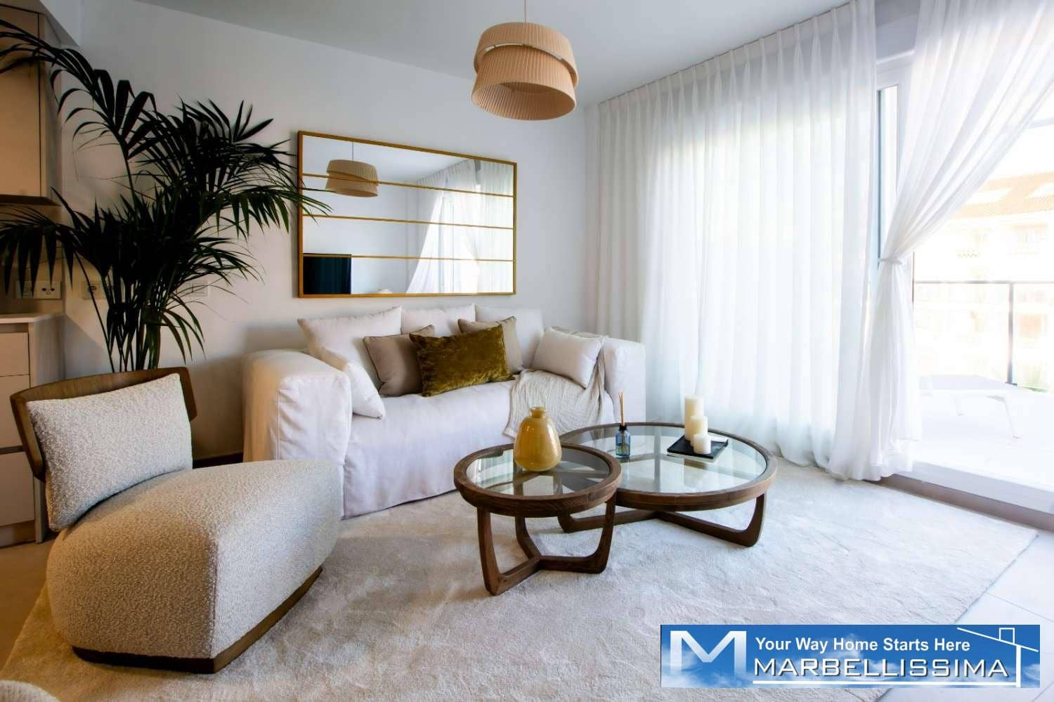 2 bedroom Beach Apartment for sale in Manilva with pool garage - € 459,000 (Ref: 9866464)