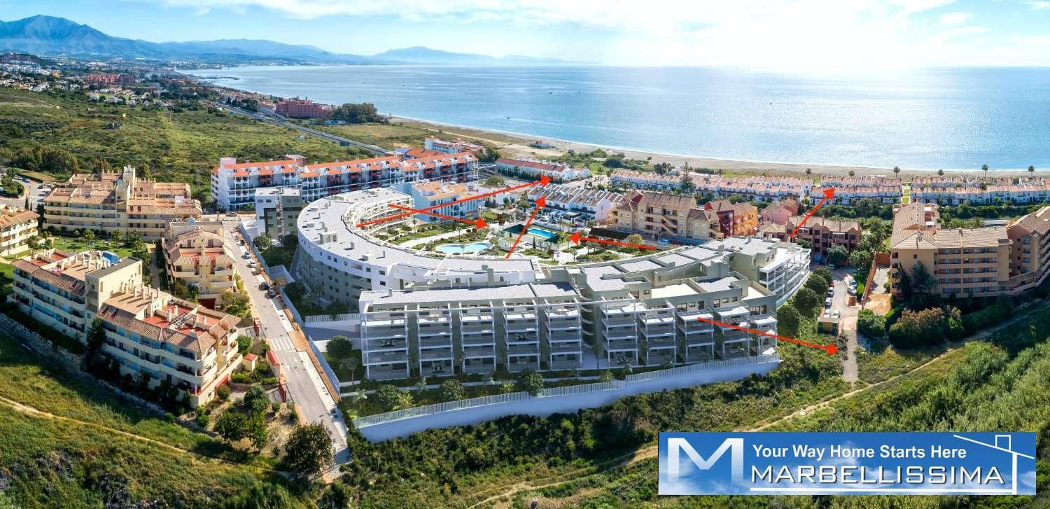 2 bedroom Beach Apartment for sale in Manilva with pool garage - € 459,000 (Ref: 9866464)