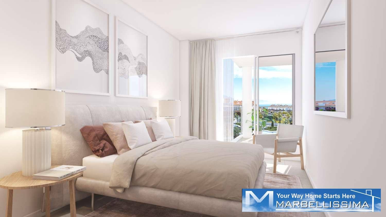 Apartamento Playa de 3 habitaciones en Manilva en venta con piscina garaje - 430.000 € (Ref: 9875670)