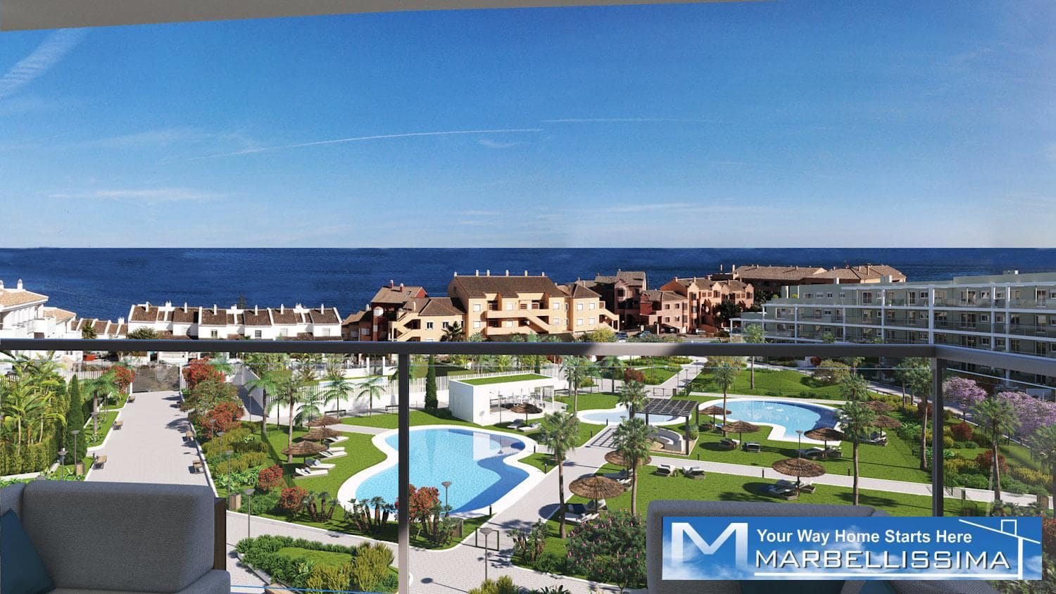 Apartamento Playa de 3 habitaciones en Manilva en venta con piscina garaje - 430.000 € (Ref: 9875670)